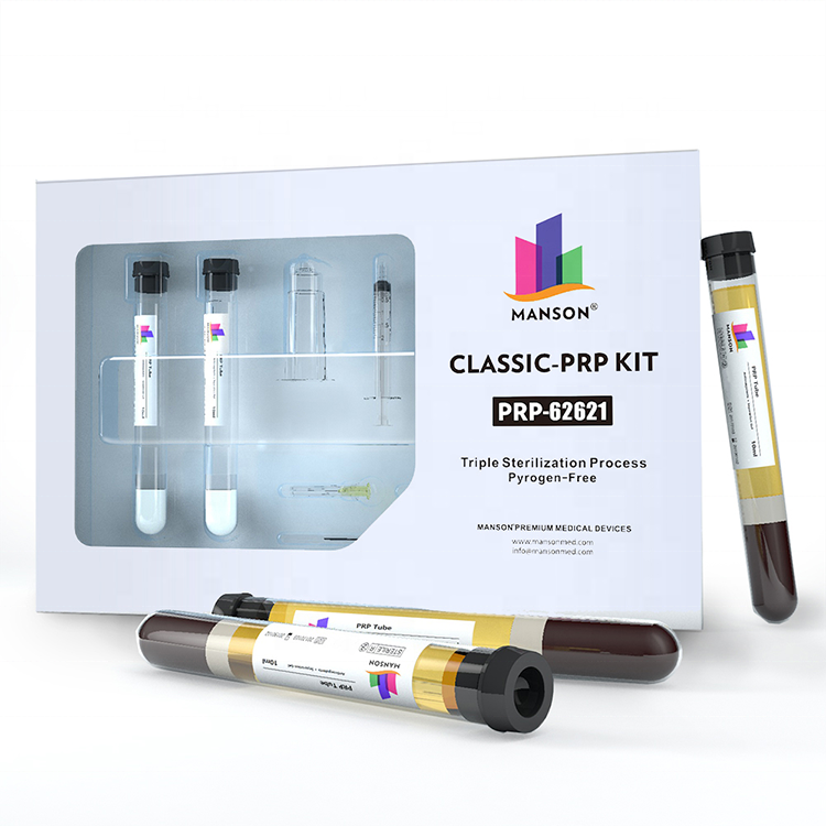 Blood Collecting Tube PRP Kit With Gel Price For Facial For Centrifuge