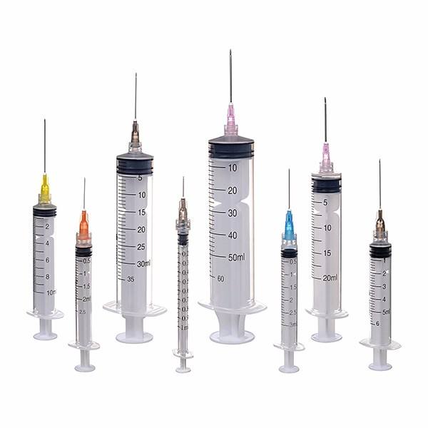 Hospital supplies for sale chinese manufacture colored syringe luer lock