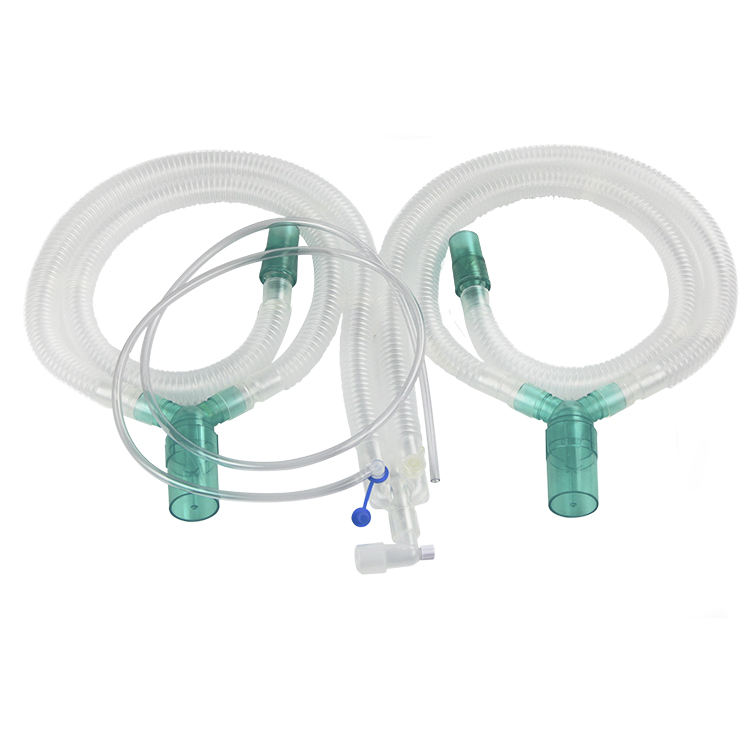 High Quality Hospital Supply 15mm 22mm Eva Medical Corrugated Tubing Disposable Anesthesia Breathing Circuit