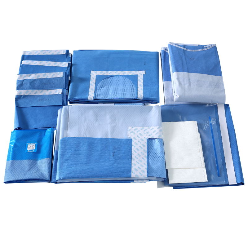 Medical Supplies Disposable Hospital Surgical Drapes Shoulder Pack