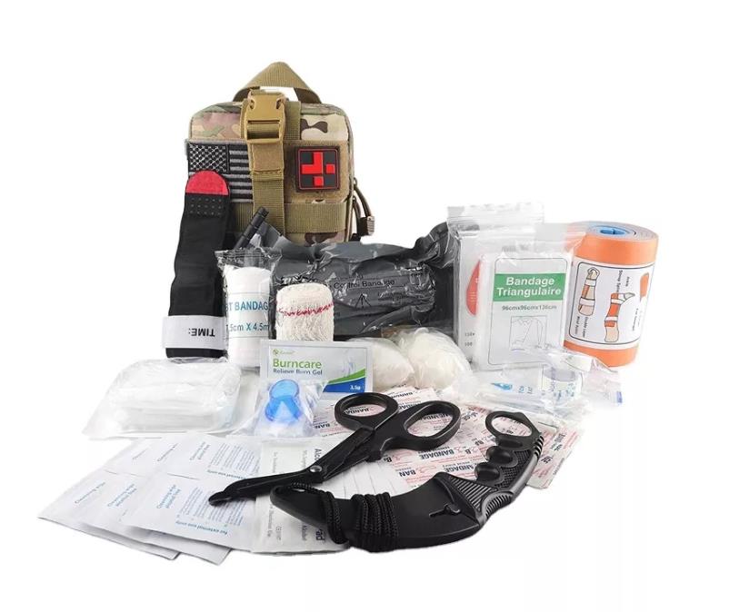 OEM/ODM High Quality Waterproof Molle Trauma First Aid Bag IFAK Tactical Medical Bag