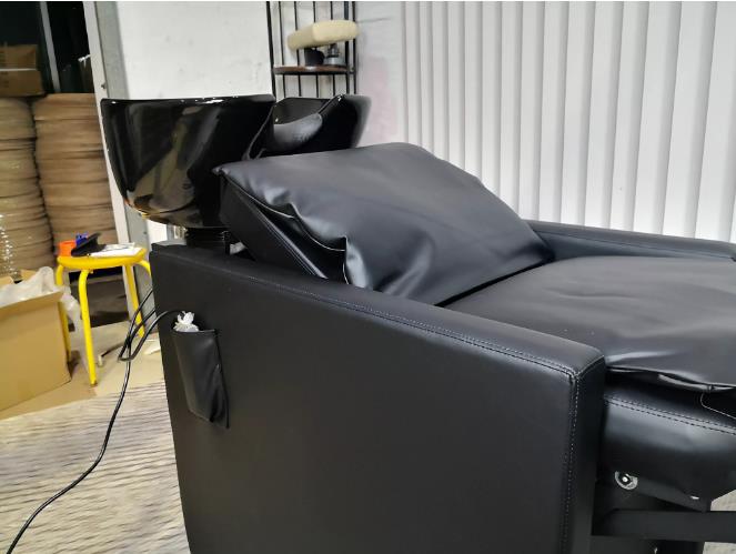 New Hot Selling Electric Massage Shampoo Bed Kex Can To Color Shampoo Chair CE Motor Acrylic Base