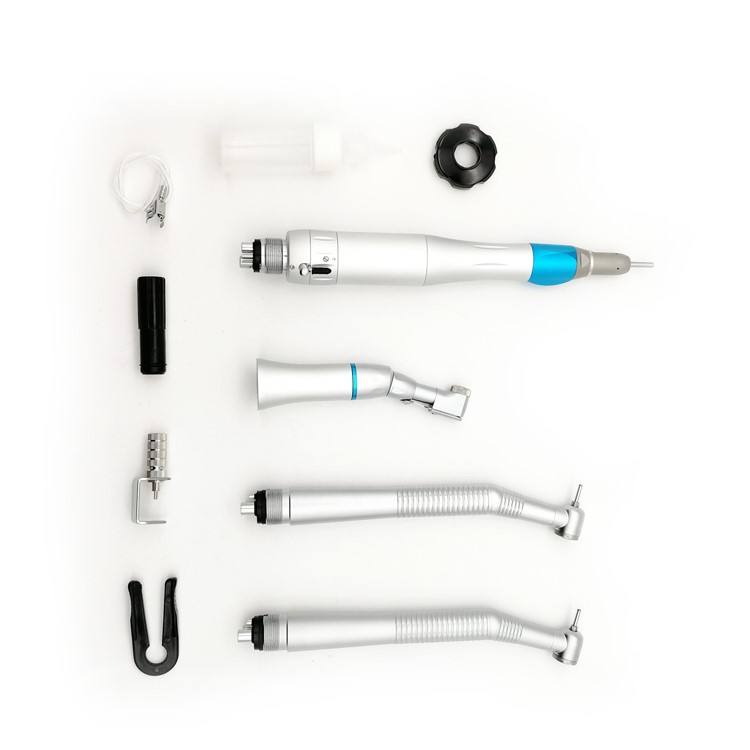 March EXPO 2022 DINUO dental equipment Dentistry Student Low High Dental Turbina Speed Handpiece Kits for Dentist Used Handpiece