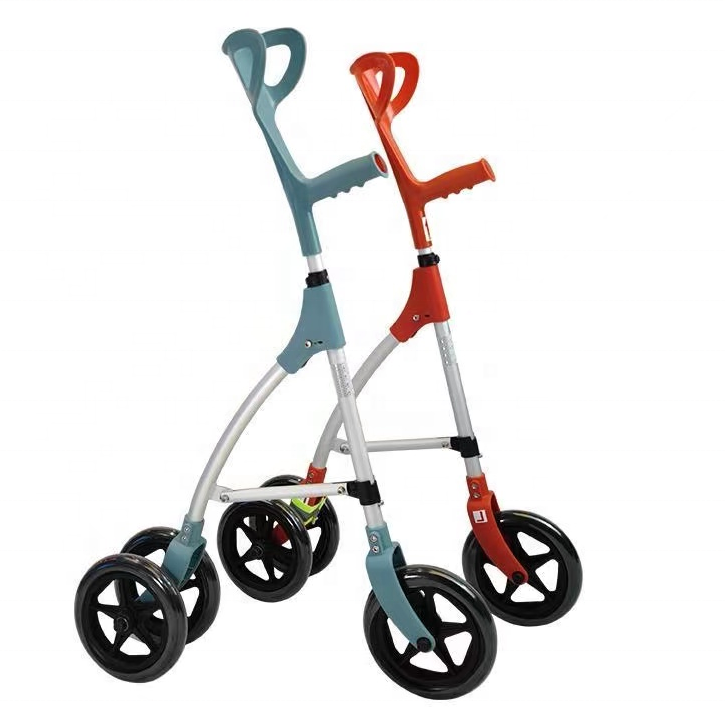 Rollator 3 wheel Cane Walker 2 4 wheels Forearm Crutches