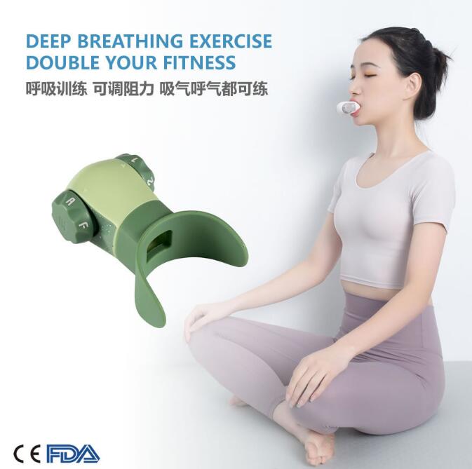 Respiratory trainer can improve lung function, improve vital capacity and regulate deep breathing