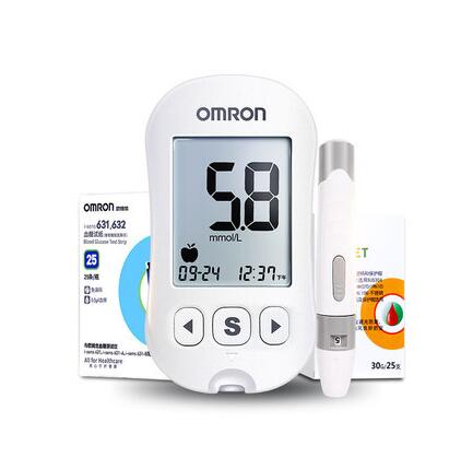 Omron 631A blood glucose tester An instrument for accurately measuring blood glucose at home Medical blood glucose test strip