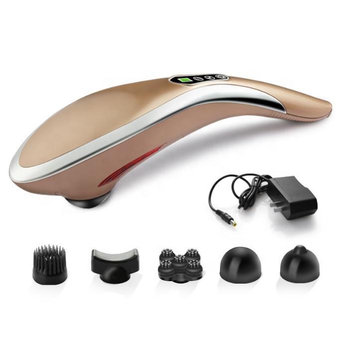 Multi-function Massager Thrive Massage Stick Hand-held Slimming Vibration Fat Pushing Machine Change Heads