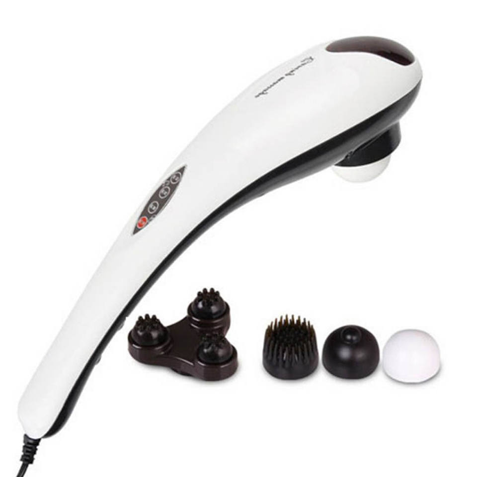 Electric Auto Full Body Massager Cervical Spine Massage Infrared Handheld Stick for Neck Waist Shoulder Hammer Back Waist Leg