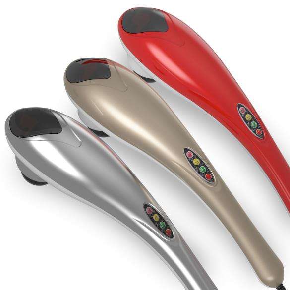 Multi-function Massager Thrive Massage Stick Hand-held Slimming Vibration Fat Pushing Machine Change Heads