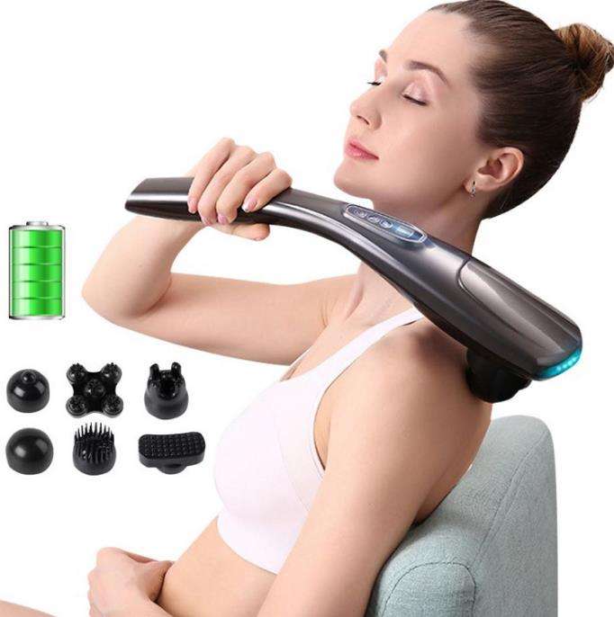 Thrive 1708 Multi-function Massager Massage Dolphin Hand-held Slimming Body 11 heads Machine Portable Equipment