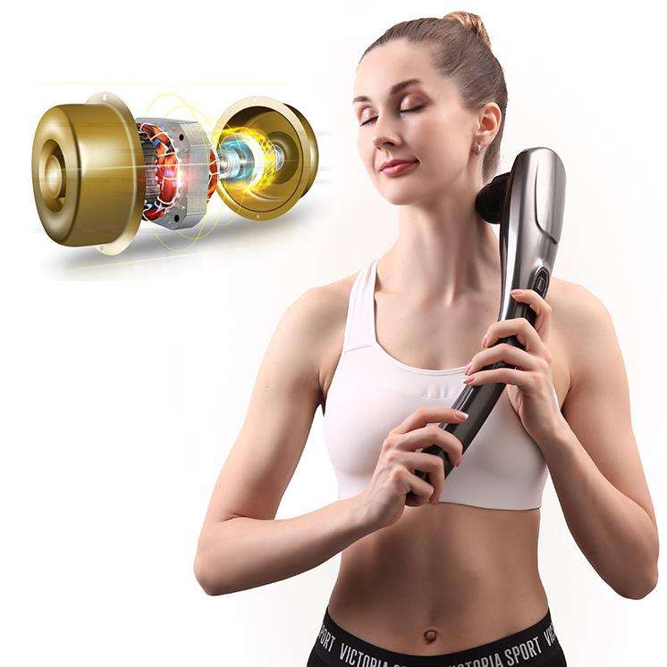 Thrive 8808 Multi-function Massager Massage Dolphin Hand-held Slimming Body Vibration Fat Pushing Machine Portable Equipment
