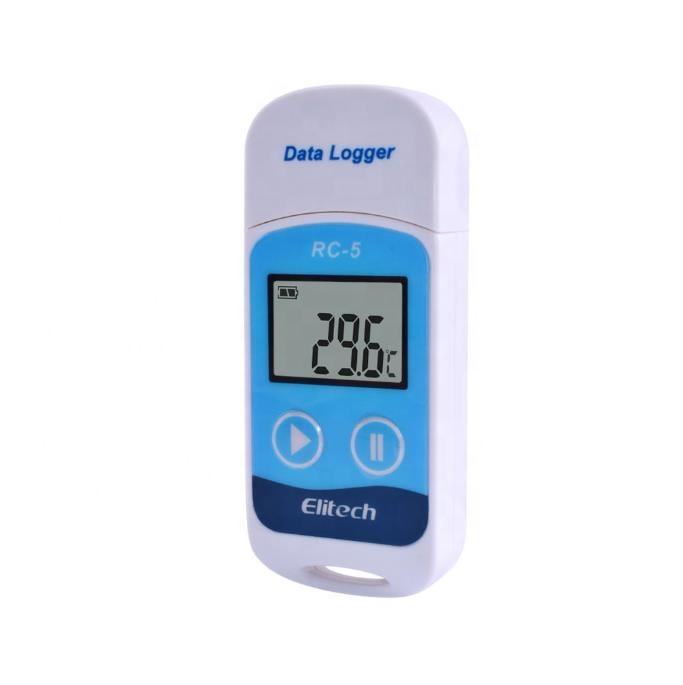 RC-5 LCD Display USB Temperature Data Logger Humidity Recorder PDF for Pharmaceutical Cold Chain