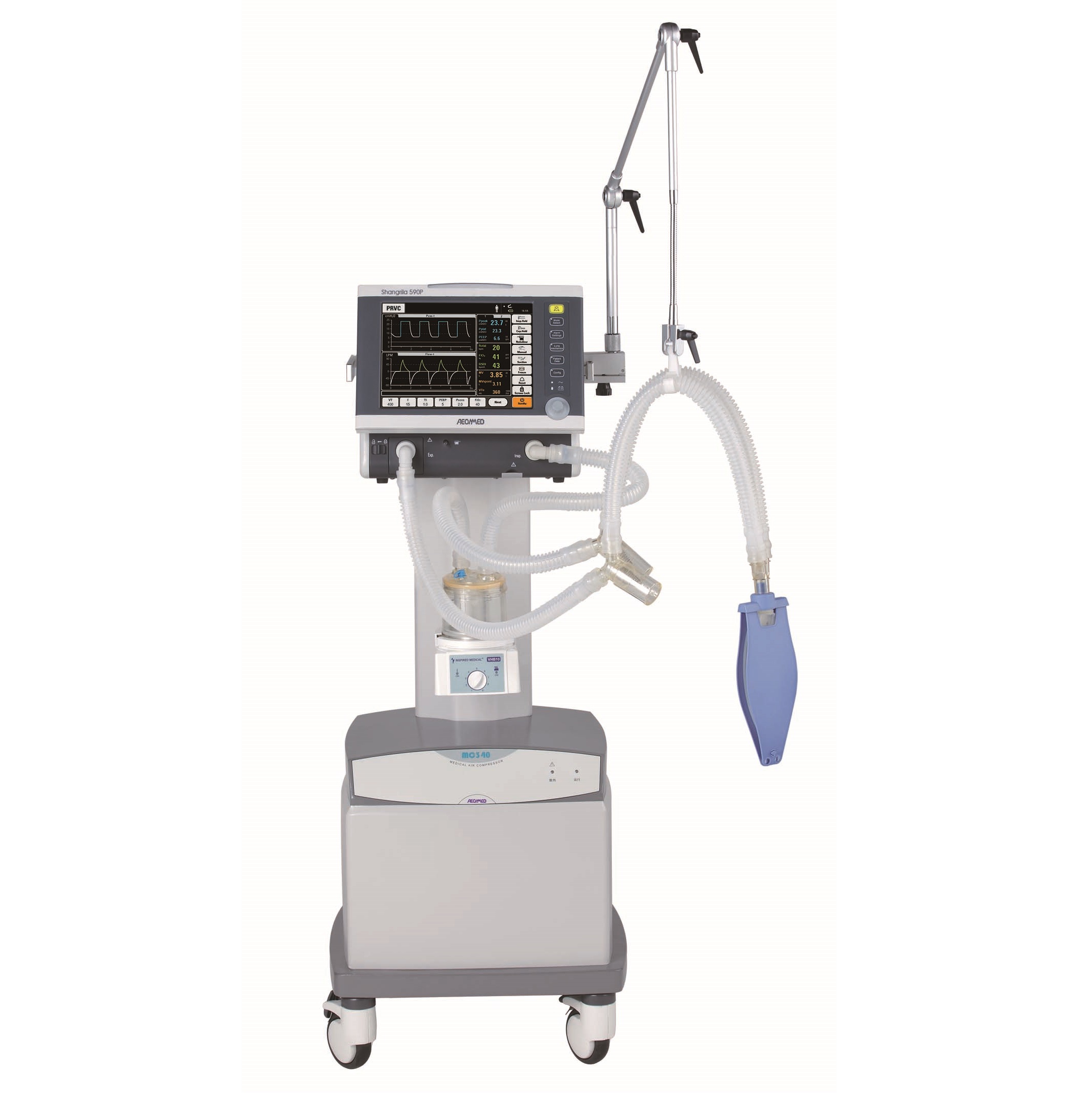 590p ICU Hospital Ventilation Breathing Medical Product Hospital Equipment for Emergency