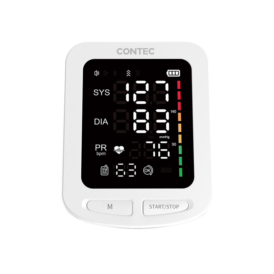 CONTEC Sphygmomanometer Portable Blood Pressure Monitor tensiometer presion arterial