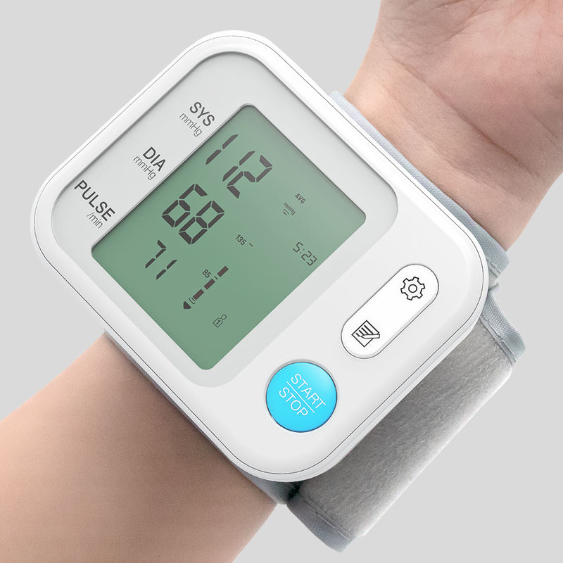 Yonker Ce ISO Approved Electronic Sphygmomanometer speakers Automatic Bp Digital Smart Wrist Blood Pressure Monitor