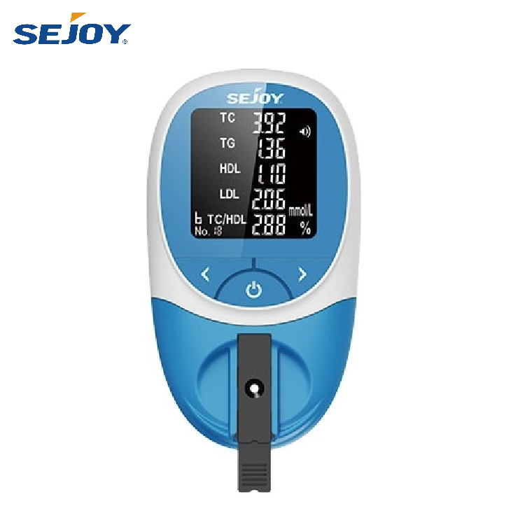 Sejoy Lipids Meter HDL LDL 5 in1 Blood Lipid Cholesterol Meter Lipid Profile Analyzer