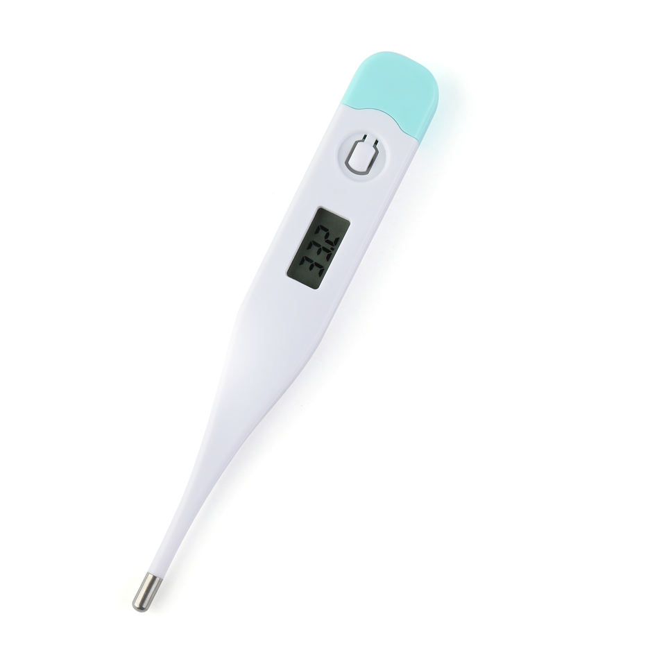2020 Best Sell Battery Handheld Digital Thermometer Instant Read Electronic Thermometer Body Temperature Testing Blue 3 Years
