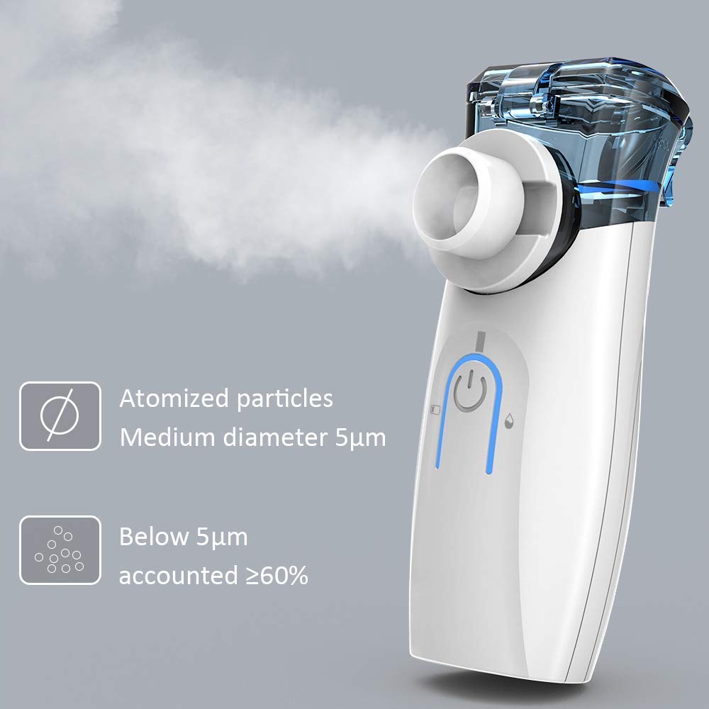 Medical Equipment Portable Handheld Nebulizer Ultrasonic Portable Nebulizer Inhaler Mesh Nebulizer For Homecare
