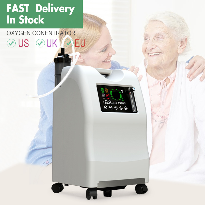 Olive High O2 Purity Oxygen-Concentrator Portable 5liters 8L 10L Adjustable Medical Grade Oxygen Concentrators With Nebulizer