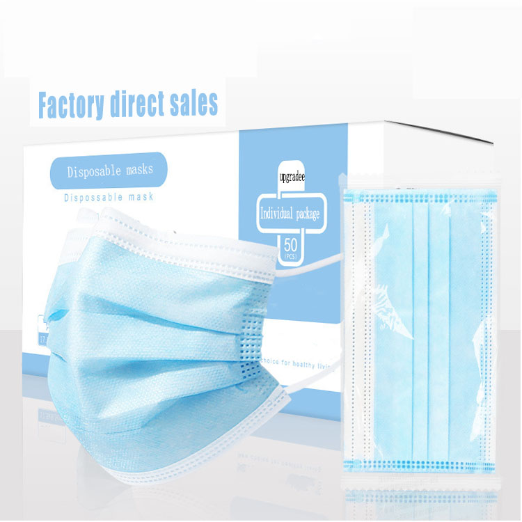 Facemask Custom high quality OEM BFE99% Type IIR 3-ply Super Wide Elastic surgical maskss face disposable medical maskss face
