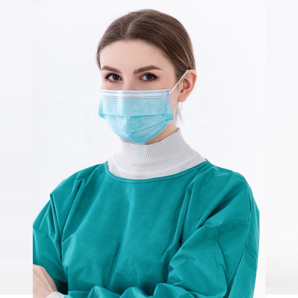 nonwoven custom disposable face maskss black protective equipments medical mask surgical facemask
