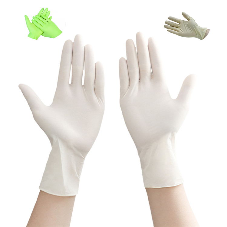 Disposable Exam Wholesalers Manufacturer Price Box Glove Supplier Household White Medical Powder Free Latex Examination Gloves