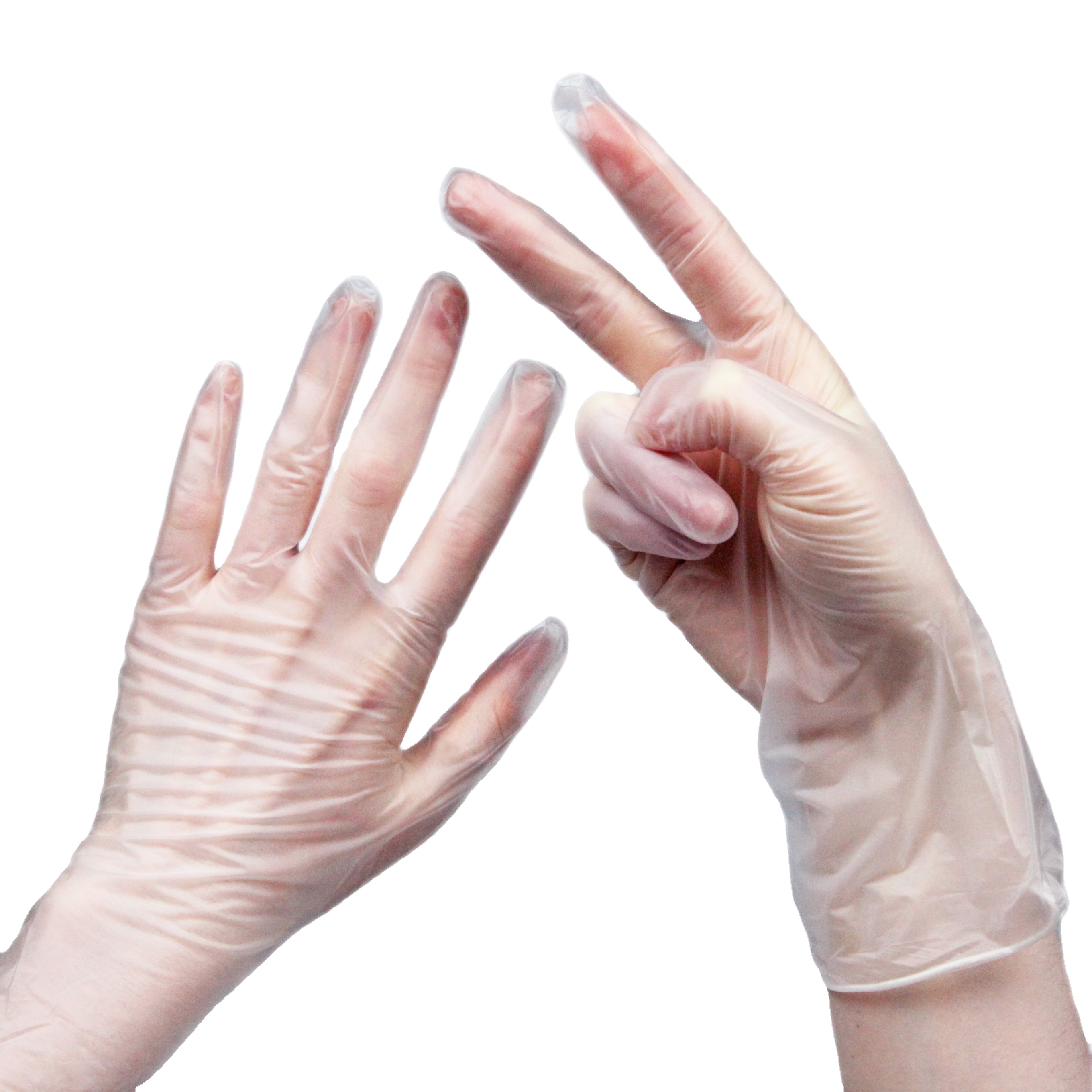 Cheap Clear medical disposable vinyl gloves