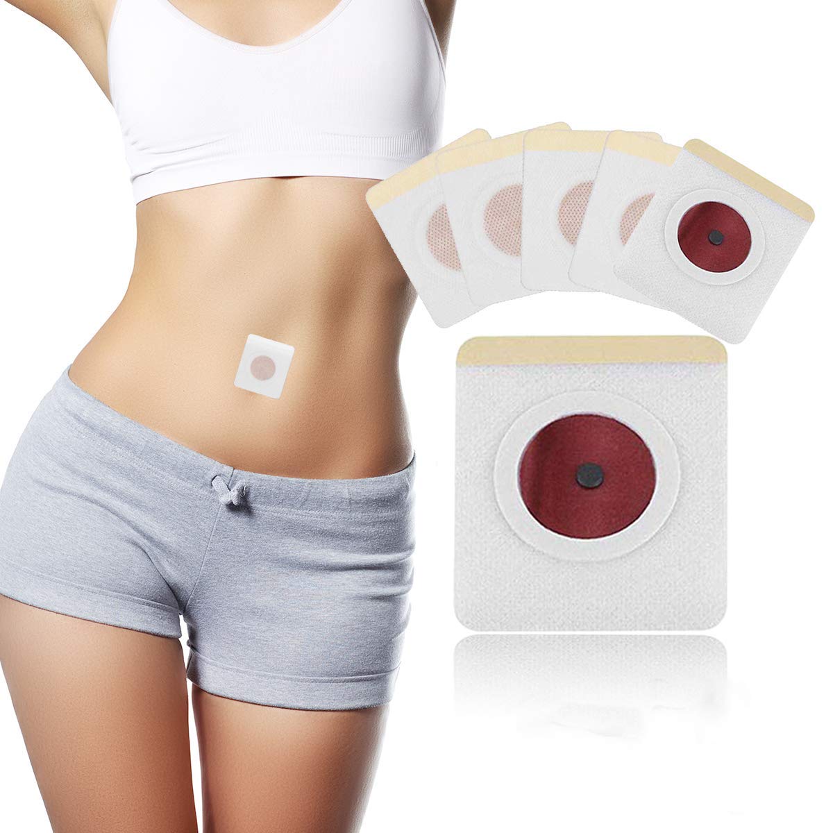 weight reduce weight loss sticker japan market popular navel slimming patch private label
