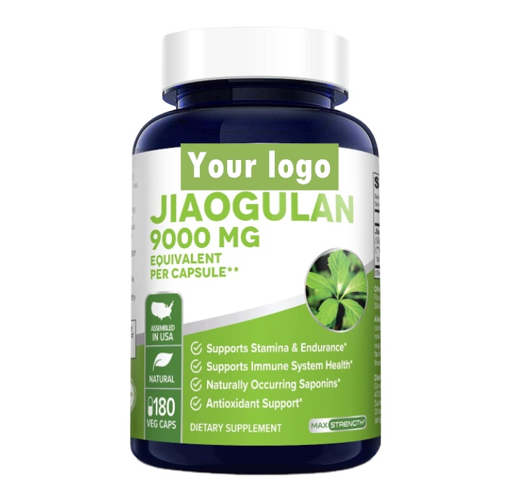 Jiaogulan Capsules, Control Weight and Reduce Stress, Boost Immune System and Enhance
