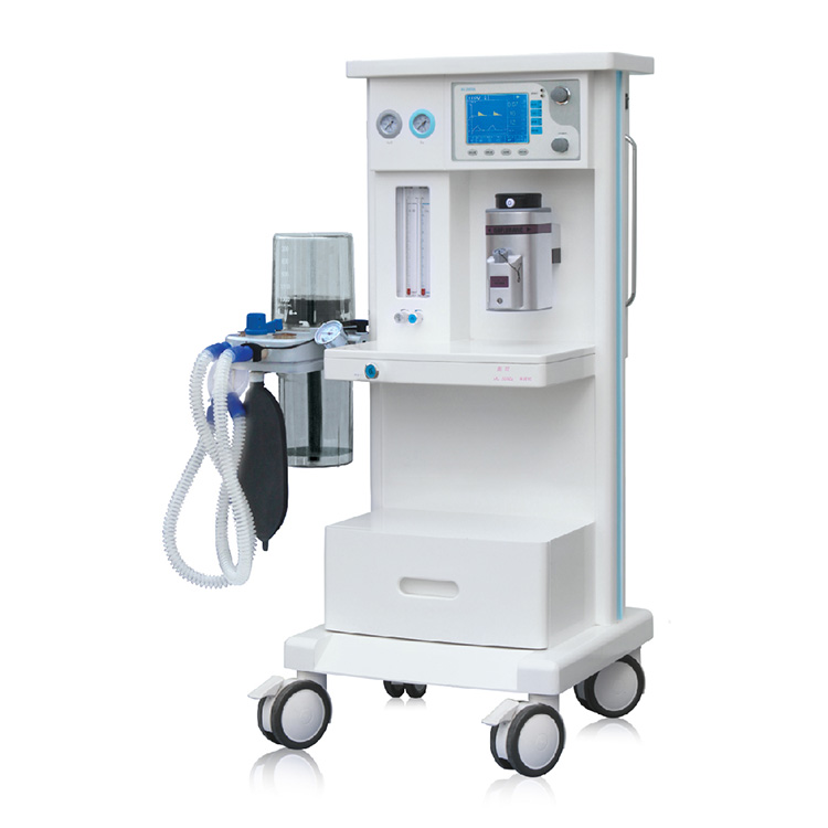 mobile Anesthesia Machine Adult / Pediatric one vaporizer wide I/E rate anesthesia equipments anesthesia machine price