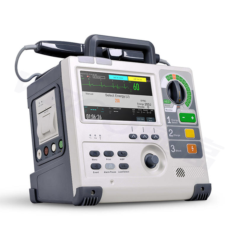 Comen S5 AED Portable Medical Defibrillator ICU Emergency Equipments With CE Certification