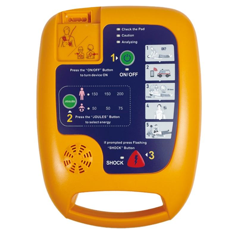 First Aid Cardiac Defibrillator AED Public Fist Aid Automated External Defibrillator For Medical Emergency
