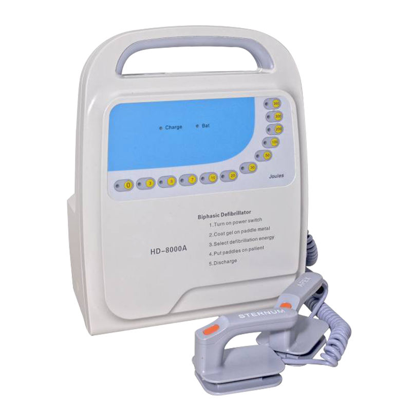 High Quality Medical Equipment HF-8000A AED Defibrillator Automatic Defibrillator for Pedia and Adult Portable