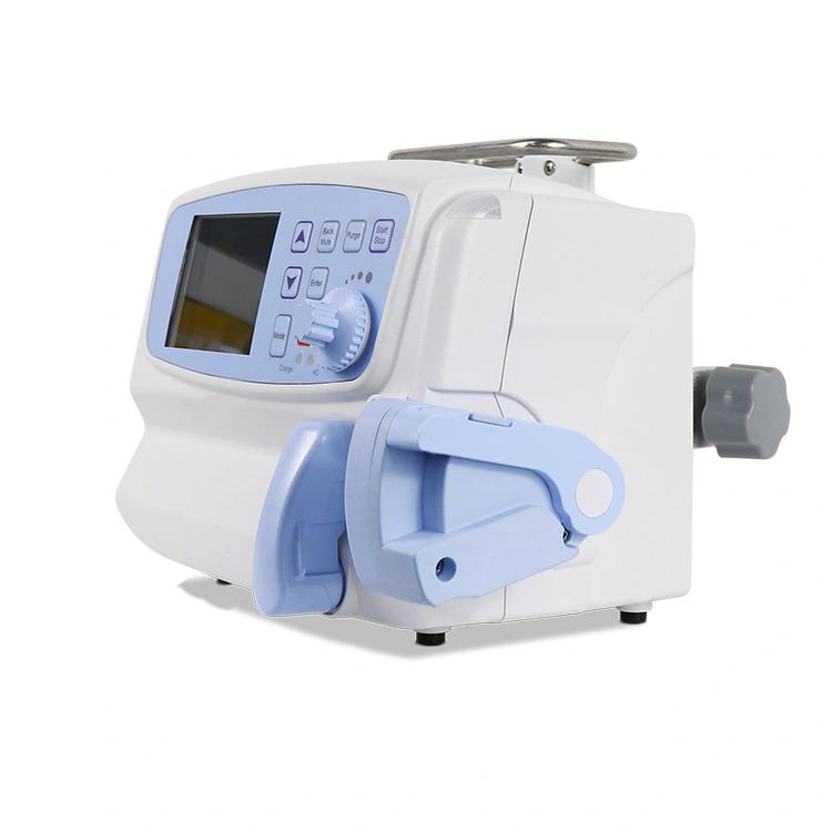 Lowest price Portable TCI Syringe Pump Plastic anesthesia equipments LED Screen Chemotherapy Electric Syringe Pump