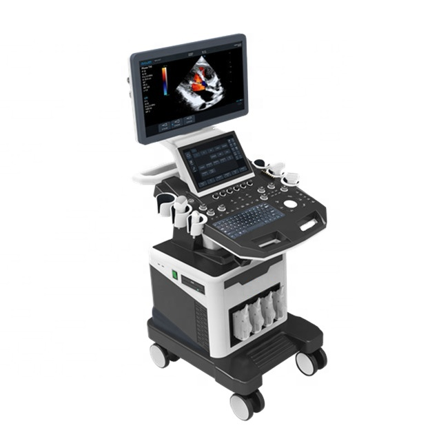 21.5 Inch LED Screen + Doppler Medical Ultrasound System Price 13.3 Inch Touch Screen 3d/4d Color Electric Ce Adjustable 2 Years