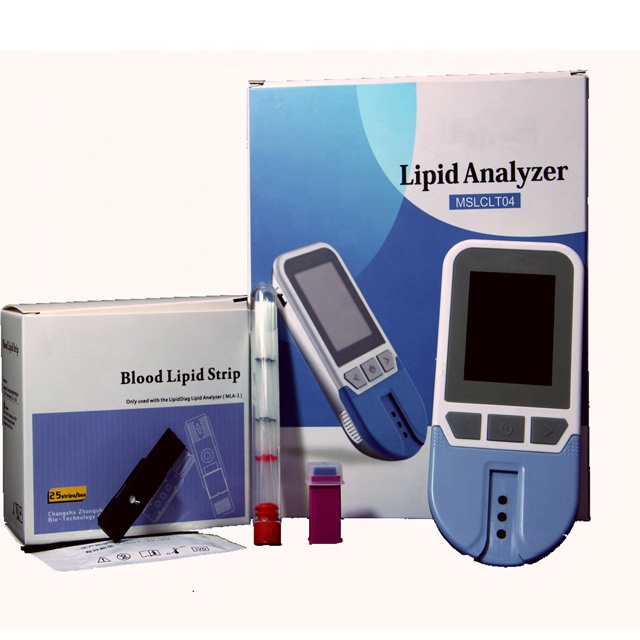 Cholesterol meter blood lipid analyzer analysis meter