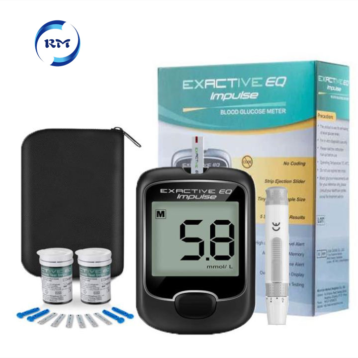 Handheld Customizable Electronic Home Use Glucometer Blood Glucose Meter