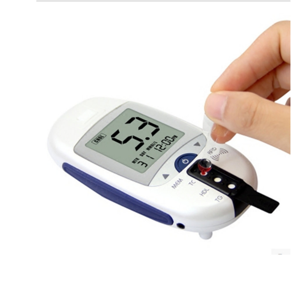 Lipid Meter Cholesterol Triglycerides Glucose Test Meter HDL LDL CHOL Testing Meter Lipid Profile Meter