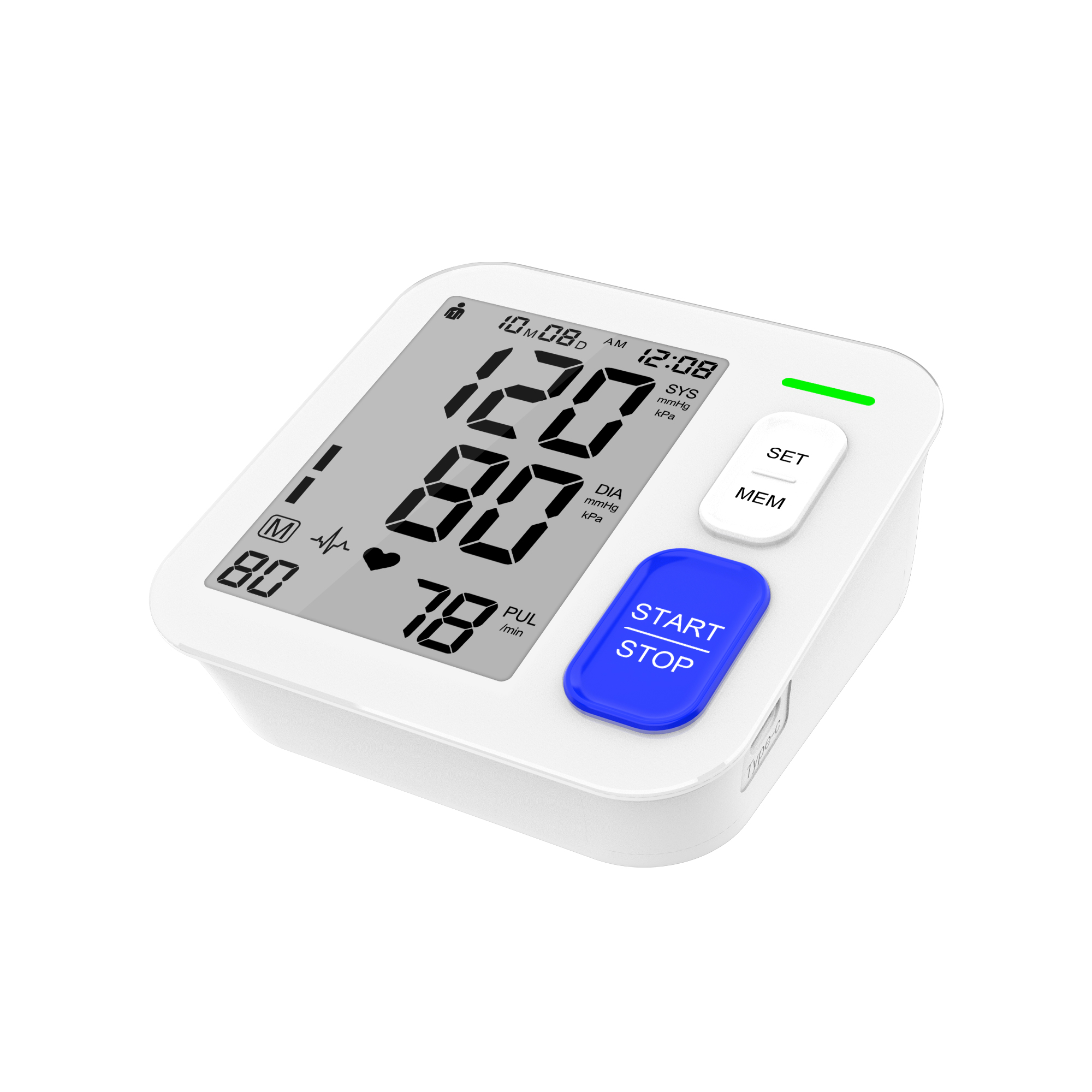 BP Machine Sphygmomanometer Electronic Automatic Tensimeter BP Apparatus BP Monitor Upper Arm Digital Blood Pressure Monitor