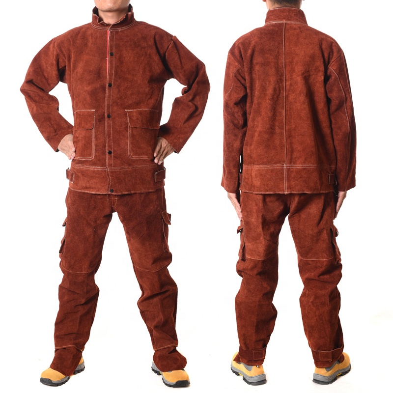 SWELDER Factory Leather Welders Jacket Protective Clothing Welding Mig Tig