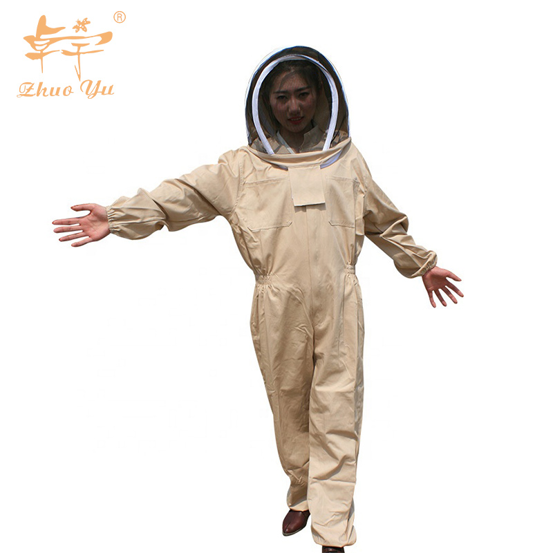 Supplier Factory Price High Quality Pure Cotton Bee Keeping Protective Suit / Beekeeper Clothing / Beekeeping Jacket