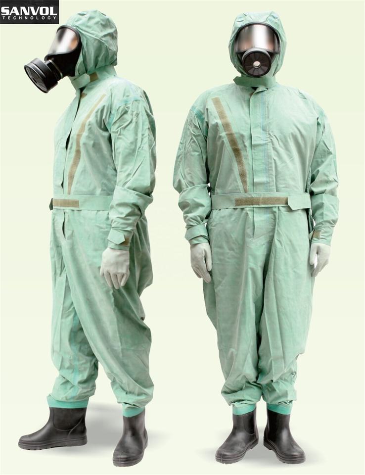 Fire resistant Chemical Protective Suit Coverall