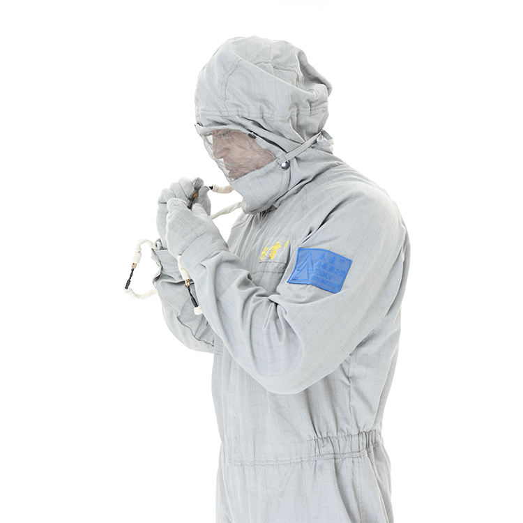 Cheap safety and protective 750kv electric shielding clothing