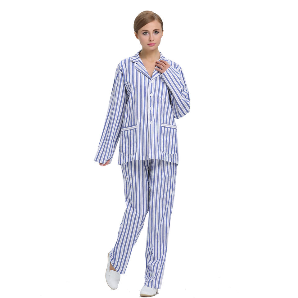 Hospital Gown Patient Gowns Uniform Sick Clothes Wholesale Reusable Cotton for Hospital Medical Unform Polyester / Cotton TWILL