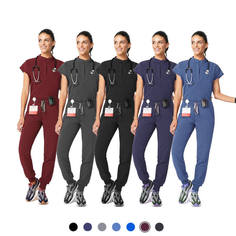 Hot sale Medical Scrubs Uniforms Cherokee Women Scrub Nurse Uniform Sets For Hospital