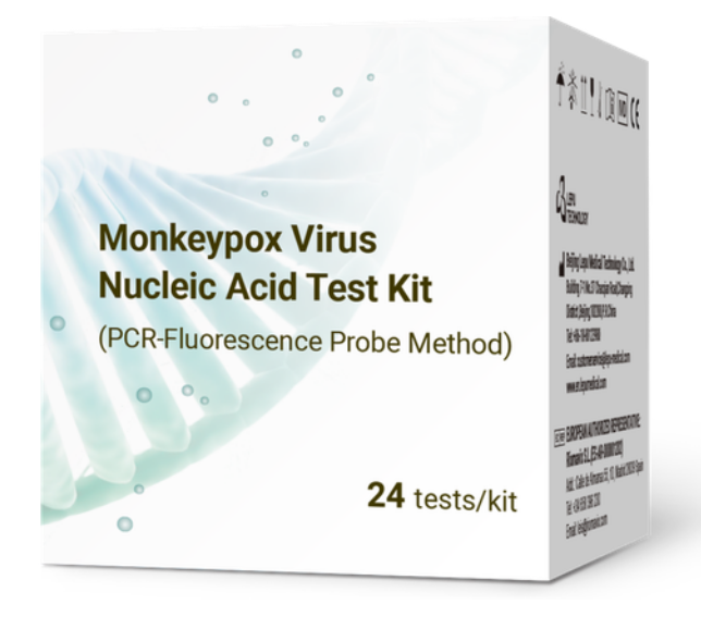 Monkeypox Virus Detection Reagent PCR Real-time Rapid Self Test Cassette Kit