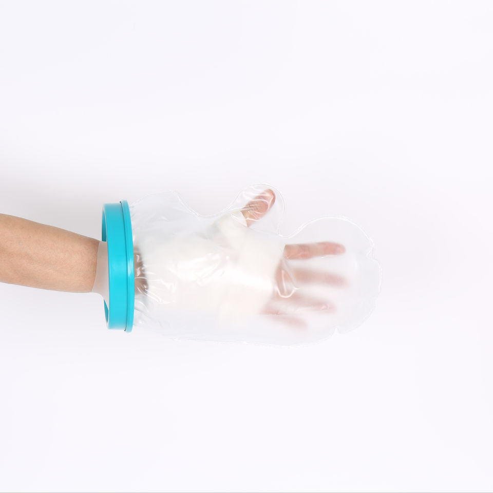Wound Care Bandage Protector Hospital Equipment Medical Supplies Seal Tight Shower Waterproof Cast Cover for Adult Hand