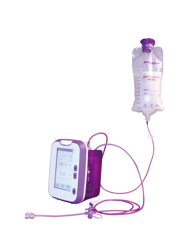 CE Marked Single Use Dehp Free No Latex Semi-auto IV Infusion Set High Quality Disposable Medical Feeding Tube