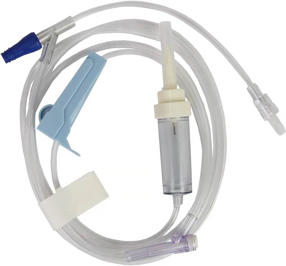 Disposable Medical Intravenous Infusion Set Produced By The Manufacturer