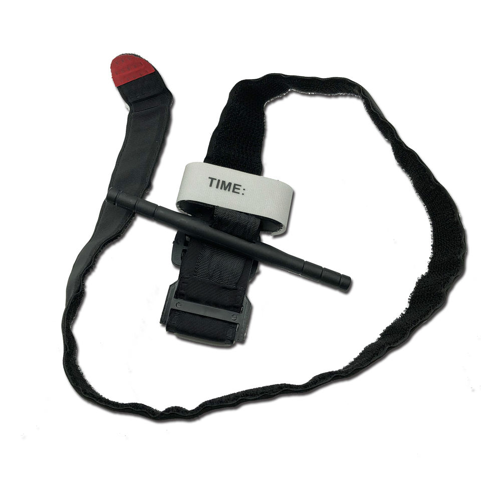 Medical Reusable Combat Application First Aid Military Black Rotating Tactical Tourniquet